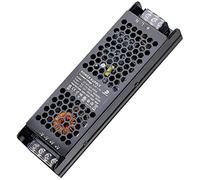 DUSKTEC Trasformatore 12V 300W, Alimentatore 220V LED, DC 25A Driver, IP20 Adattatore a Tensione Costante per Striscia MR16 G4 Lampadina