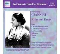 Dusolina Giannini Arien Und Duette Opera