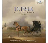 Jan Ladislav Dussek Dussek: Violin Sonatas, Volume 5 (CD) Album