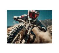 Dust and Power - Puzzle orizzontale in legno, 500 pezzi, per sviluppare abilità pratiche per rilassarsi e interagire genitore-figlio