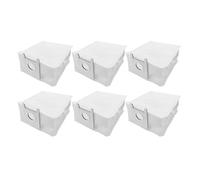 Dust Bag, Sacchetto for la polvere, compatibile con accessori Roidmi Plus Robot aspirapolvere Spazzola principale Panno for parti di ricambio,for Dust Bags Replacement(6pcs)