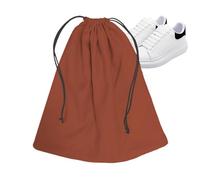 Dust Bags for Purses, Large Protector with Drawstring, Spacious Fully Enclosed Travel Shoe Covers for Handbags, Shoes, Boots, 1590.55 inches, Black Khaki and White
