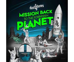 DUST BONES - MISSION BACK TO THE FORBIDDEN PLANET - CD - K72z