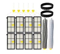 Dust Box Hepa Filter Main Side Brushes ，Compatible for iRobot Roomba ，800 805 806 850 860 864 865 866 870 871 875 880 885 960 964 966 970 975(B)