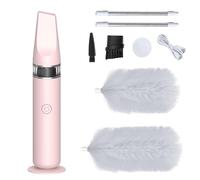 Dust Brush - Electric Spin Cleaner, Lightweight 360 Rotary Wand, Soft Dust Collector | Electrostatic Brush Practical Home Office Tool For Quick Daily Cleaning Sessions