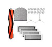 Dust Catcher Accessories Set with 2Pcs Side Brush 4Pcs HEPA Filter 1Pcs Main Brush 6Pcs Mop Cloth 12