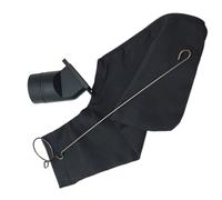 Dust Collection Bag - ABS, 80 g, As Miter Saw Accessory Long-Lasting | Clear Clear Clear Dust Collector Bag, Saw Rust Bags for Aluminum Saws, Woodworking, Workshop, Home