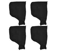 Dust Collection Bag | Dust Cover Bag,Adjustable Attachment Connector Cover Black for Polisher Cutting Machine Saw Miter Sander