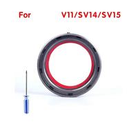Dust collector parts, Compatibile con aspirapolvere Dyson V10 SV12 V11 SV14 SV15 - Anello di tenuta fisso superiore del contenitore della polvere, pezzo di ricambio,Dust Bin Base Lid(V11 SV14 SV15)