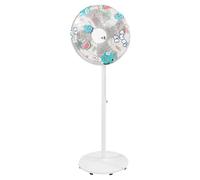 Dust Cover For Fan | Sunflower Dinosaur Dustproof Waterproof Protector | Replacement Floor Desk Shield | Oxford Cloth Washable Elastic Jacket Guard For Indoor Household Desktop Office