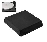 Dust Guard for Stereo Turntable - Record Player Dust Sleeve Cover | Waterproof Nylon Fabric with Anti-Static Coating for Liquids, Dirt, Pet Hair and High Fidelity Audio Equipment Cabinet Shelf Protect