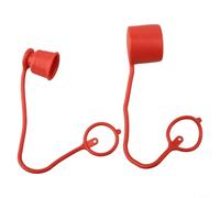 Dust Proof Solutions 4 Heavy Duty Rubber specificamente progettato per le vostre esigenze idrauliche per skid steer flat face (1/2)