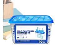 Dust Removal Box - 350 ml lungo Lasting Scented Deodorizer | Automatic Dust-Sucking Air Freshener for Indoor Home Kitchen Bathroom Closet Car Pet Area Bedroom