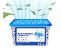 Dust Removal Box, 350ml Long Lasting Scented Deodorizer, Automatic Dust Suction Air Freshener, Multi Functional Indoor Freshening Tool, Suitable For Home Kitchen Bathroom Closet Car Pet Area Bedroom U