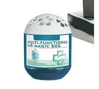 Dust Removal Box, Plant Extract Air Cleaner Device, 120g Automatic Purifier Magic Container, Long Lasting Freshness Natural Formula Build, Compact Home Freshener Modern Style, Air Care for Bedroom