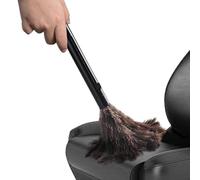 Duster - Spolverino estensibile | telescopico | per la pulizia | struzzo | rimozione della polvere portatile ad alta densità | pulizia auto telescopico efficiente