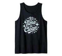 Dusting Lady Tidy Up Squad Sweep, Simpatica Spazzola da Cucina Time TO Clean Canotta