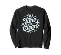 Dusting Lady Tidy Up Squad Sweep, Simpatica Spazzola da Cucina Time TO Clean Felpa