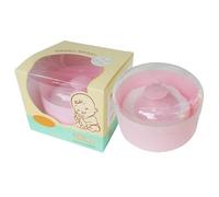 Dusting Powder Container, Dry Powder Puff Box, Sponge Applicator Holder with Lid,Compact Powders Dispenser for Travel Daily Care Underarms Face Shoulders Bedroom Use