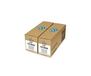 duston 2x CC364A, 64A Toner Nero compatibile con HP LaserJet P4014 P4015 P4515