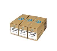 duston 3x toner nero TN1090, TN-1090 compatibile con Brother DCP-1622WE, 1623WE, HL-1222WE, 1223WE