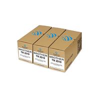 duston 3x toner nero TN2010/TN420, TN-2010 compatibile con Brother DCP-7055 DCP-7057E HL-2130 HL-2135W