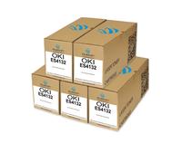 Duston 45807116 - 5x Toner Nero compatibile con OKI ES4132 ES5112 ES4192 ES5162