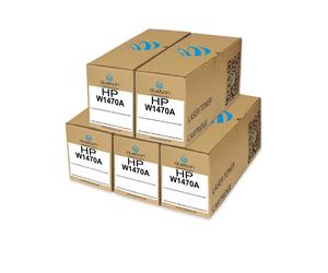 Duston 5X W1470A (147A) Nero per HP M610dn M611x M611dn M612dn M635h M636h