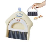 Dustpan and Brush Set - Mini Tools and Accessories for Dusting Cleaning | Broom Dustpan | For Use in Home, Kitchen, Keyboard, Indoor, Outdoor, Garage