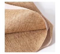Dustproof Linen Speaker Grill Cloth Fabric, 1,46 x 0,5 m Dustproof Acoustic Mesh Cover for Sofa Background & Home Theater, Solid Color Textile Supplies Shield (Camel)
