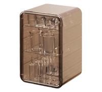 Dustproof Tea Set Organizzatore, Clear Acrylic Storage Box, Multi-Layer Cup Storage, Tea Cup Storage Organizer, Space-Saving Tea Organizer, Waterproof Storage Box, Kitchen Tea Set Storage, Dustproof