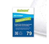 Dustwave® 10 sacchetti per aspirapolvere De'Longhi XTC 14E, altamente efficienti, con chiusura igienica, Made in Germany