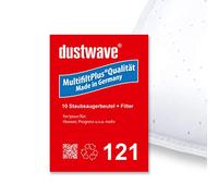 Dustwave® - 10 sacchetti per aspirapolvere premium adatti per Hoover - S3858 / S 3858 - Sacchetti filtro multistrato in micropile "Made in Germany" con microfiltro incluso