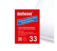 Dustwave® - 10 sacchetti per filtro per la polvere, adatti per il team - VC 105 Aspirapolvere - sacchetto per aspirapolvere di marca, made in Germany + microfiltro incluso