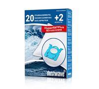 Dustwave® 20 sacchetti per aspirapolvere AEG AB61C2OKO Clean 6000 Öko - altamente efficiente, multistrato in micropile con chiusura igienica, Made in Germany
