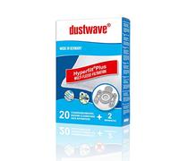 Dustwave® - 20 sacchetti per aspirapolvere, compatibili con AEG, Öko Vampyr Red Zac el. - Sacchetti per aspirapolvere di marca Dustwave®, prodotti in Germania, con 2 microfiltri