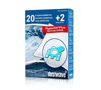 Dustwave® 20 sacchetti per aspirapolvere Hoover TE75PET 011, ad alta efficienza, multistrato, con chiusura igienica, made in Germany