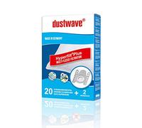 Dustwave® - 20 sacchetti per aspirapolvere Premium per Bosch - BSA 2877 ProHygienic/Extra in tessuto non tessuto per chi soffre di allergie, sacchetti filtro di marca "MicrofiltPlus®", made in Germany