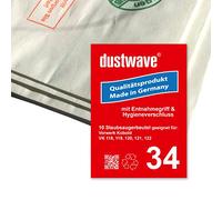 dustwave® - 30 sacchetti per aspirapolvere adatti per Vorwerk Kobold 121 (VK121)