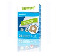 Dustwave® - 40 sacchetti filtro per aspirapolvere per SATRAP - SA 20/SA20 - Sacchetti per aspirapolvere a pavimento - Made in Germany + micro filtro incluso