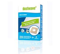 dustwave® - Confezione da 20 sacchetti per filtro per aspirapolvere Bomann BS 9014 CB / BS9014CB - Sacchetti per aspirapolvere di marca Dustwave® - Made in Germany + microfiltro