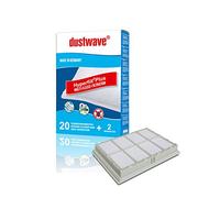 dustwave D81-20 Sacchetti per aspirapolvere, Micropile Multistrato, Bianco