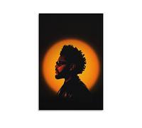 DUSUL The Weeknd Starboy poster su tela decorativa da parete 30 x 45 cm