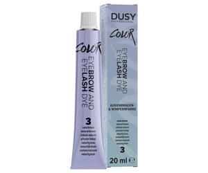 dusy professional Colore delle ciglia 3 Marrone naturale, 20 ml