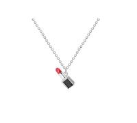 DUTACK Personalità gioielli moda ciondolo rossetto collana ciondolo dare via scatola collana gioielli regalo, Zinco