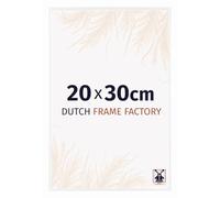 Dutch Frame Factory - Cornice 20x30 cm - Bianco Lucente - Cornice per foto in Plastica con vetro plastico Antiriflesso - Cornice portafoto 20x30 cm - Easy