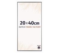 Dutch Frame Factory - Cornice 20x40 cm Argento Lucente - Plastica