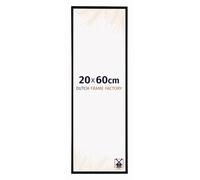 Dutch Frame Factory - Cornice 20x60 cm - Nero Opaco - Cornice per foto in Plastica con vetro plastico Antiriflesso - Cornice portafoto 20x60 cm - Easy