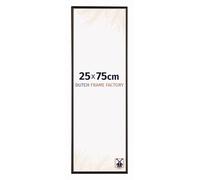 Dutch Frame Factory - Cornice 25x75 cm - Antracite Lucido - Cornice per foto in Plastica con vetro plastico Antiriflesso - Cornice portafoto 25x75 cm - Easy