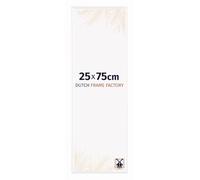 Dutch Frame Factory - Cornice 25x75 cm Bianco Lucente - Plastica